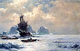 William Bradford Caught in the Ice painting